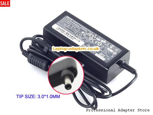  121581-11 AC Adapter, 121581-11 19V 2.37A Power Adapter ACER19V2.37A45W-3.0x1.0mm-B