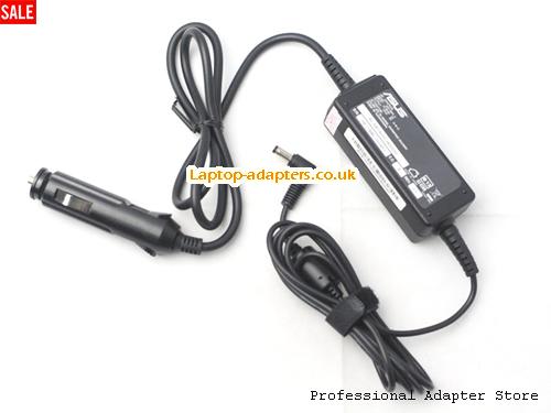  1000H Laptop AC Adapter, 1000H Power Adapter, 1000H Laptop Battery Charger ASUS12V3A36W-4.8X1.7mm-DC-Car