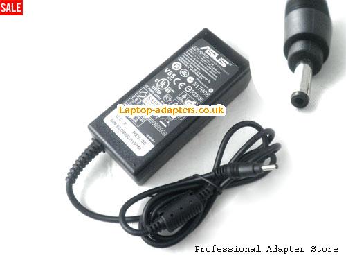  EEE SLATE B121-1A008F Laptop AC Adapter, EEE SLATE B121-1A008F Power Adapter, EEE SLATE B121-1A008F Laptop Battery Charger ASUS19.5V3.08A60W-2.31x0.7mm-Black