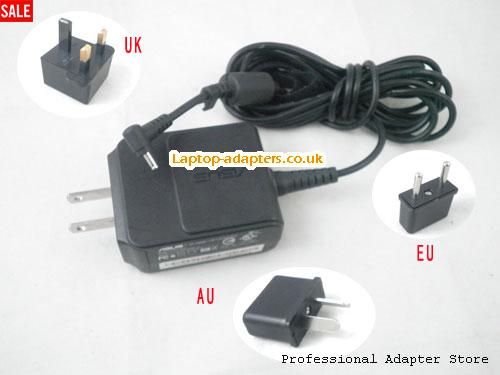  1015BM Laptop AC Adapter, 1015BM Power Adapter, 1015BM Laptop Battery Charger ASUS19V1.58A30W-2.31x0.7mm-us-wall