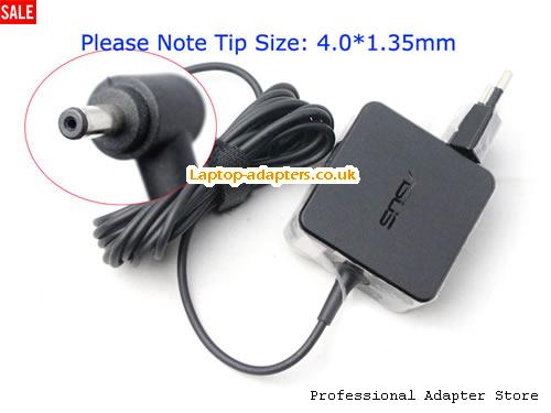  X201E-DH01 Laptop AC Adapter, X201E-DH01 Power Adapter, X201E-DH01 Laptop Battery Charger ASUS19V1.75A33W-4.0X1.35mm-EU