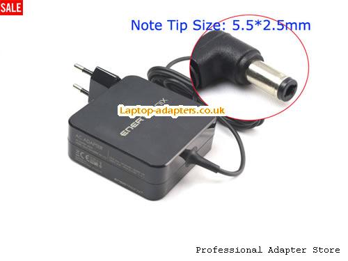  A43 Laptop AC Adapter, A43 Power Adapter, A43 Laptop Battery Charger ASUS19V3.42A-square-5.5x2.5mm-EU