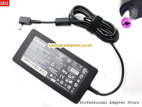  A18-135P1A AC Adapter, A18-135P1A 19.5V 6.92A Power Adapter CHICONY19.5V6.92A135W-5.5x1.7mm-thin