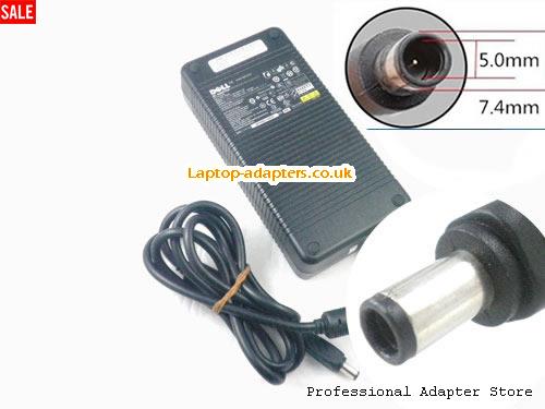  DA230PS0-00 AC Adapter, DA230PS0-00 19.5V 11.8A Power Adapter DELL19.5V11.8A230W-7.4x5.0mm
