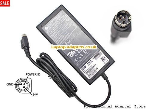  TADP-65AB A AC Adapter, TADP-65AB A 24V 2.6A Power Adapter DELTA24V2.6A62W-3PIN
