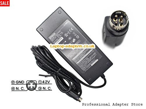  COLORWORKS C3500 Laptop AC Adapter, COLORWORKS C3500 Power Adapter, COLORWORKS C3500 Laptop Battery Charger EPSON42V1.38A58W-4PIN