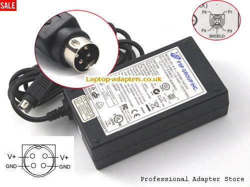  JS-12050-2CA AC Adapter, JS-12050-2CA 12V 5A Power Adapter FSP12V5A60W-4PIN-SZXF