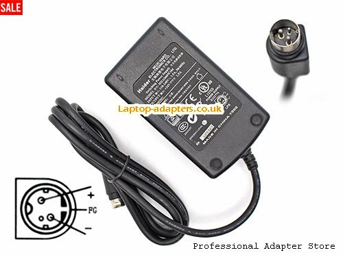  HDAD60W104 AC Adapter, HDAD60W104 24V 2.5A Power Adapter HAIDER24V2.5A60W-3PIN