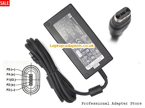  X6000 Laptop AC Adapter, X6000 Power Adapter, X6000 Laptop Battery Charger HP19V9.5A180W-OVALMUL