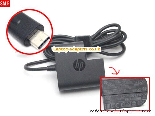  TPN-CA02 AC Adapter, TPN-CA02 20V 2.25A Power Adapter HP20V2.25A45W-Type-C