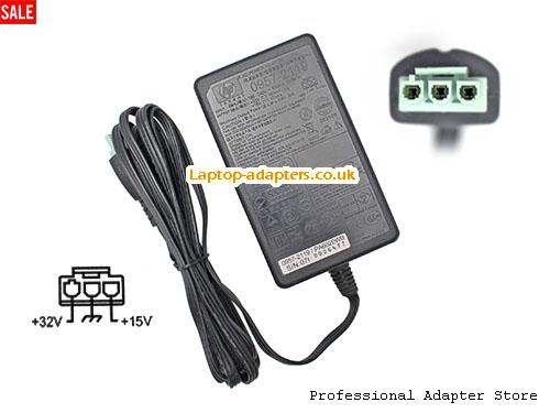  PA6020WB AC Adapter, PA6020WB 32V 0.563A Power Adapter HP32V0.563A20W-Molex-3PIN