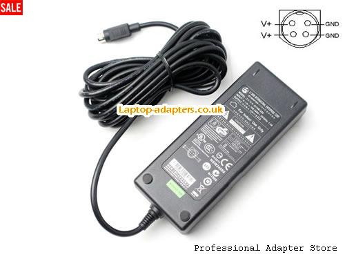 GS90A12-P1M AC Adapter, GS90A12-P1M 12V 6.67A Power Adapter LCDLS12V6.67A80W-4PIN-ZZYF