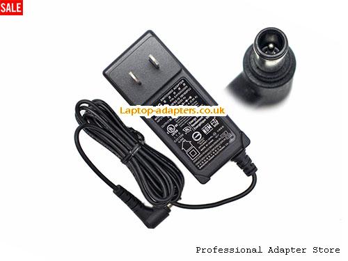  22MK400H Laptop AC Adapter, 22MK400H Power Adapter, 22MK400H Laptop Battery Charger LG19V0.84A16W-6.5x4.4mm-US
