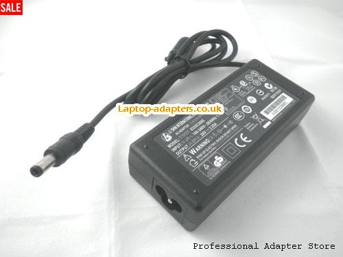  FREEVENTS X52 Laptop AC Adapter, FREEVENTS X52 Power Adapter, FREEVENTS X52 Laptop Battery Charger LISHIN20V3.25A65W-5.5x2.5mm