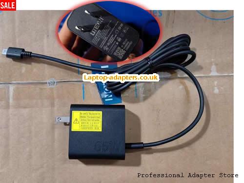  PA165055 AC Adapter, PA165055 20V 3.25A Power Adapter LITEON20V3.25A65W-Type-C-PA165055-US