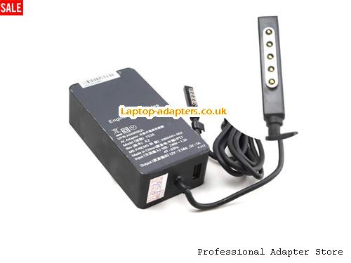  1536 AC Adapter, 1536 12V 3.58A Power Adapter MICROSOFT12V3.58A43W