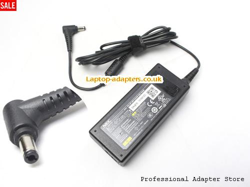  PC-VP-WP123 AC Adapter, PC-VP-WP123 19V 3.42A Power Adapter NEC19V3.42A65W-5.5x2.5mm