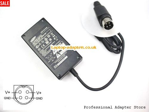  ADP-4812 DVR AC Adapter, ADP-4812 DVR 12V 4A Power Adapter SAMSUNG12V4A48W-4PIN