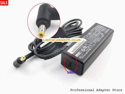  VAIO DUO 13 SVD1322U9EB Laptop AC Adapter, VAIO DUO 13 SVD1322U9EB Power Adapter, VAIO DUO 13 SVD1322U9EB Laptop Battery Charger SONY10.5V3.8A45W4.8X1.7mm-USB