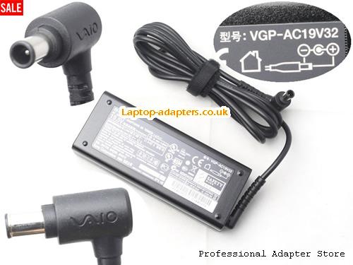  VGP-AC19V25 AC Adapter, VGP-AC19V25 19.5V 4.7A Power Adapter SONY19.5V4.7A92W-6.5x4.4mm-VAIO