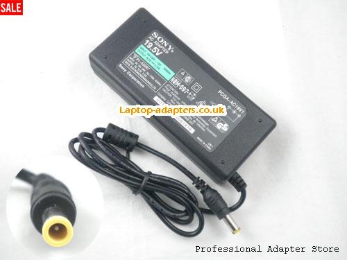  PCG-GR200P Laptop AC Adapter, PCG-GR200P Power Adapter, PCG-GR200P Laptop Battery Charger SONY19.5V5.13A100W-6.5x4.4mm