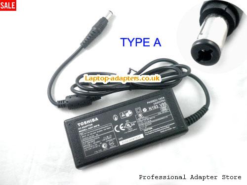  TECRA 530CDT Laptop AC Adapter, TECRA 530CDT Power Adapter, TECRA 530CDT Laptop Battery Charger TOSHIBA15V3A45W-6.0x3.0mm-TYPE-A