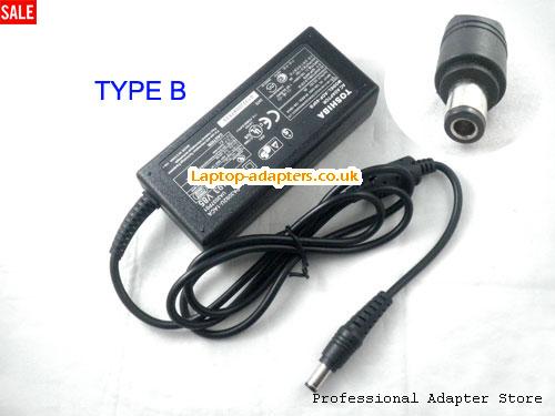  ADP-45XH AC Adapter, ADP-45XH 15V 3A Power Adapter TOSHIBA15V3A45W-6.0x3.0mm-TYPE-B
