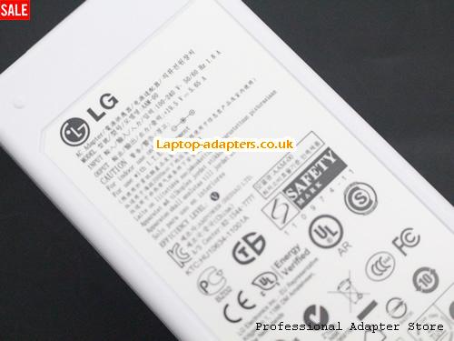  Image 3 for UK £21.55 Genuine White LG AAM-00 AC Adapter 19.5v 5.65A 110W PSU for Monitor 