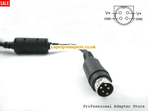 Image 5 for UK £46.37 Genuine LI SHIN 0227B12100 0415B20180 Adapter 12V 8.33A 100W 4-PIN Power Supply 