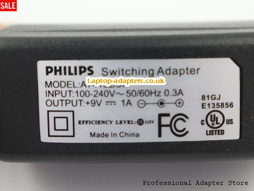  Image 3 for UK £12.92 Genuine Philips 9V 1A 9W AY4132/37 Switching Ac Adapter 