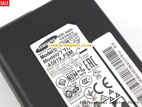  Image 3 for UK £17.83 Samsung 19V 3.17A A5919_FSM Ac Adapter 