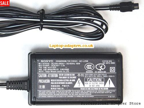  Image 3 for UK £20.93 Genuine Sony AC-L25B AC Adapter AC-L200B 8.4V 1.7A for DCR-DVD 