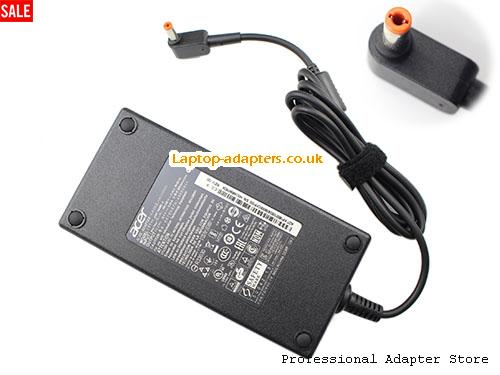 UK Genuine ACER ADP-180MB K AC Adapter Orange Port 5.5x2.5mm 19.5v 9.23A -- ACER19.5V9.23A180W-5.5x2.5mm