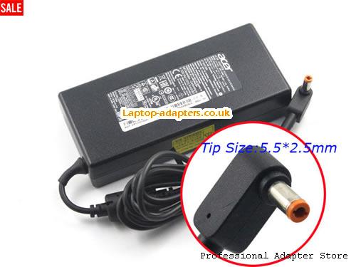 UK £28.37 New style Acer ADP-135KB T Ac Adapter Orange Tip 19v 7.1A Power Supply