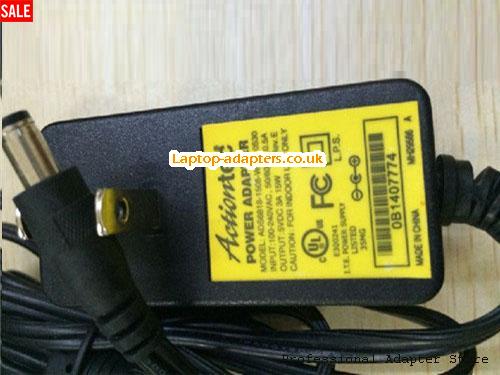 UK £9.98 Genuine US ACTIONTEC ADS6818-1505-WDB 0530 ac adapter 5v 3A 15W Power Charger