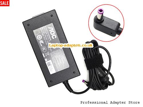 UK £22.52 Genuine AOC PA-1121-19 Ac Adapter for Minitor 19v 6.32A 120W Power Supply