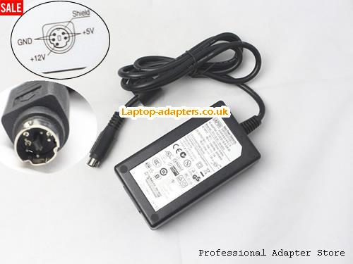  DRW-1608P2S-D Laptop AC Adapter, DRW-1608P2S-D Power Adapter, DRW-1608P2S-D Laptop Battery Charger APD12V1.5A18W-5PIN