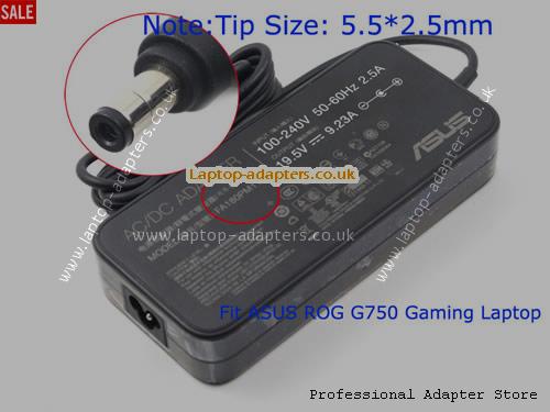  G750JX-DB71 Laptop AC Adapter, G750JX-DB71 Power Adapter, G750JX-DB71 Laptop Battery Charger ASUS19.5V9.23A180W-5.5x2.5mm