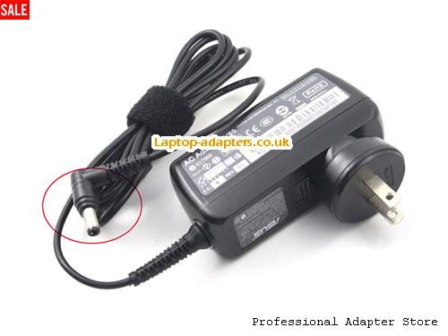  X551MA Laptop AC Adapter, X551MA Power Adapter, X551MA Laptop Battery Charger ASUS19V1.75A33W-5.5x2.5mm-Shaver