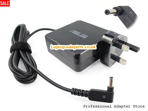  X202E Laptop AC Adapter, X202E Power Adapter, X202E Laptop Battery Charger ASUS19V3.42A65W-4.0x1.35mm-UK