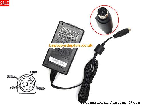  AD6008 AC Adapter, AD6008 12V 1.5A Power Adapter AcBel12V1.5A18W-5PIN