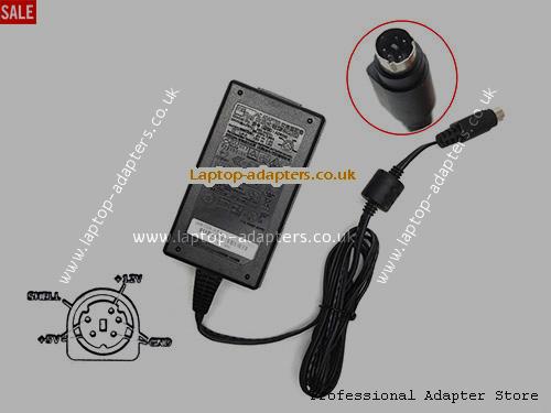 UK £15.85 Genuine ACbel AD6008 AC/DC Adapter 12v 1.5A, 5v 1.5A for EXTERNAL HDD