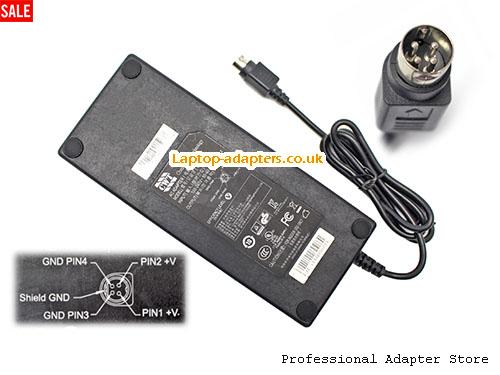 UK £27.61 Genuine CWT CAD120121 Ac Adapter 12v 10A 120W Power Supply Round with 4 Pins