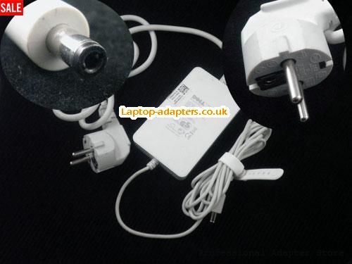 UK Out of stock! Eu Dell 15v 3A white adapter for Adamo P01S001