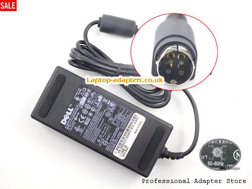  2001FP Laptop AC Adapter, 2001FP Power Adapter, 2001FP Laptop Battery Charger DELL20V4.5A90W-4PIN