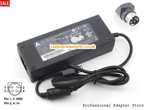 UK £24.78 Genuine Delta DPS-90FB A Ac Adapter 12V 7.5A Power supply Round with 4 Pin