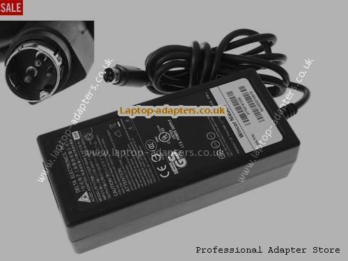 UK £16.54 Genuine Delta TADP-65 AB A AC Adapter for Printer Scanner 24.8v 2.6A 65W