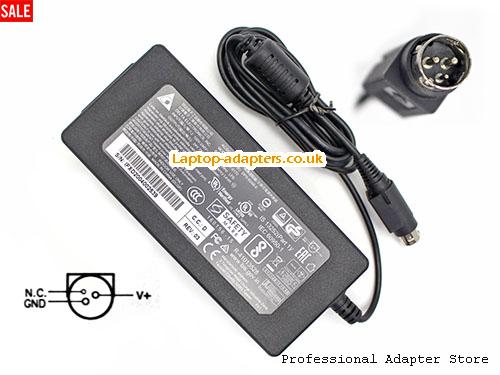 UK £16.17 Genuine Delta DPS-60AB-6 AC Adapter P/N KA02951-0170 24V 2.5A 50W Round with 3 Pins Power Supply