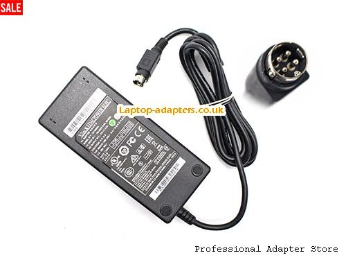 UK £23.69 Genuine EDAC EA10953A AC Adapter 12v 6.6A 80W Round with 4 Pins