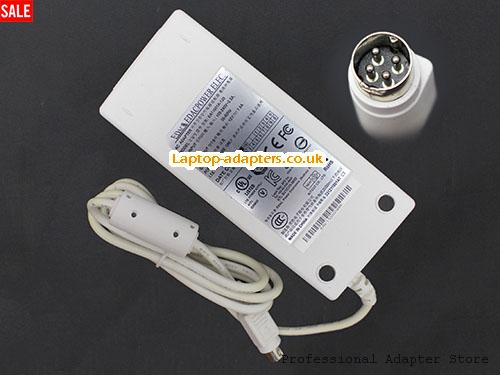 UK £26.43 Genuine white Edac EA11001A-120 AC Adapter 12v 7.5A 90W Round with 4 Pins Power Supply